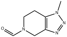 5H-1,2,3-Triazolo[4,5-c]pyridine-5-carboxaldehyde,1,4,6,7-tetrahydro-1- Structure