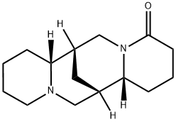 (+)-alpha-isolupanine  Struktur
