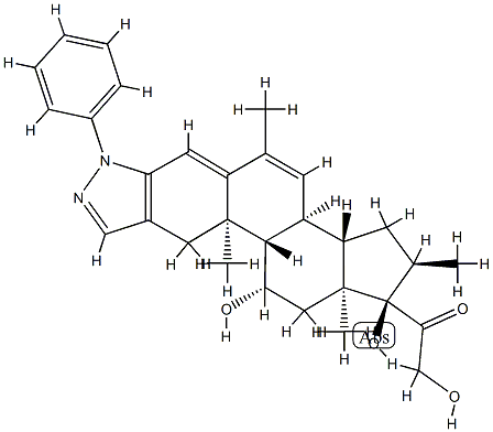deacylcortivazol Structure