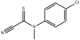 Formanilide,  4-chloro-1-cyano-N-methylthio-  (7CI,8CI) Structure
