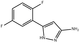 3-(2,5-difluorophenyl)-1H-pyrazol-5-amine Structure