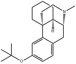 3-O-tert-butyllevorphanol Struktur