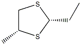 2β-Ethyl-4β-methyl-1,3-dithiolane Structure