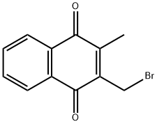3-bromomethylmenadione Struktur