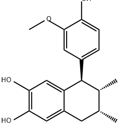 norisoguaiacin Struktur