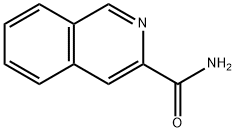 3-异喹啉羧酰胺, 50458-77-0, 结构式