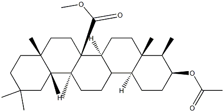 3β-(Acetyloxy)-D:A-friedooleanan-26-oic acid Structure