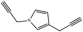 1H-Pyrrole,1,3-di-2-propynyl-(9CI) Structure