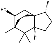 (7aβ)-Octahydro-3β,6β,7,7-tetramethyl-3aα,6α-ethano-3aH-inden-5α-ol Struktur