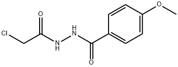 N''-(CHLOROACETYL)-4-METHOXYBENZOHYDRAZIDE Struktur