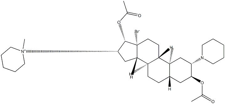 臭化ベクロニウム 化学構造式