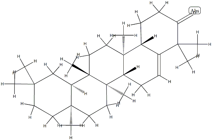 黏黴酮 结构式