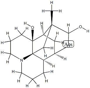 10,11-ジヒドロ-8-デオキソ-8-ヒドロキシアンノチン 化学構造式