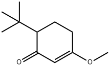 2-Cyclohexen-1-one,6-(1,1-dimethylethyl)-3-methoxy-(9CI) Struktur