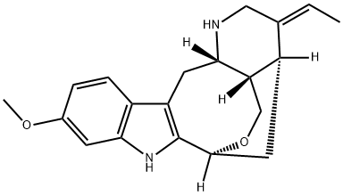 (3S)-4-Demethyl-3,17-epoxy-11-methoxyvobasan Struktur