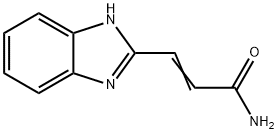 2-Propenamide,3-(1H-benzimidazol-2-yl)-(9CI) Struktur