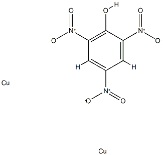 CUPRIC PICRATE X-HYDRATE Struktur