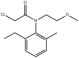 Chloricsysnic acid 2-methyl-6-ethyl-N-ethoxymethylanilide Structure
