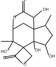 anisatin Struktur
