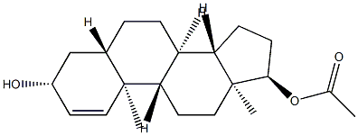 1-ANDROSTENE-3Β,17Β-DIOL, 51505-46-5, 结构式