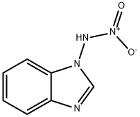1H-Benzimidazol-1-amine,N-nitro-(9CI) Struktur