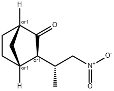 Bicyclo[2.2.1]heptan-2-one, 3-[(1R)-1-methyl-2-nitroethyl]-, (1S,3R,4R)-rel- (9CI) Structure