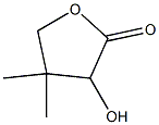 A-HYDROXY-, -DIMETHYL-G-BUTYROLACTONE Struktur