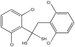 1,2-bis(2,6-dichlorobenzyl)disulfane Structure