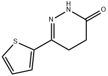 4,5-Dihydro-6-(2-thienyl)-3(2H)-pyridazinone Struktur