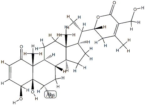 6α-chloro-5β-hydroxywithaferin A Struktur
