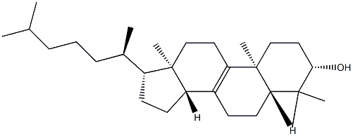 DeMethyldihydrolanosterol Structure