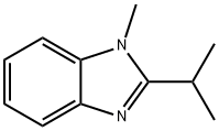 1-甲基-2-(丙-2-基)-1H-1,3-苯并二唑, 52460-28-3, 结构式