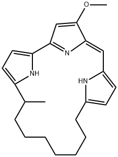 4-メトキシ-18-メチル-22,23,24-トリアザテトラシクロ[17.2.1.12,5.17,10]テトラコサ-2(24),3,5,7,9,19,21(1)-ヘプタエン 化学構造式