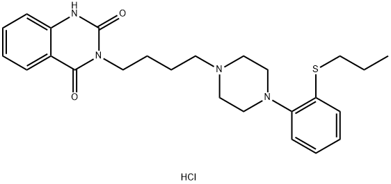 チオペリドン塩酸塩 化学構造式