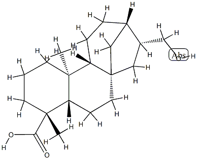SIEGESKAUROLIC ACID, 52645-97-3, 结构式
