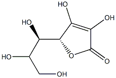 D-グルコアスコルビン酸 化学構造式