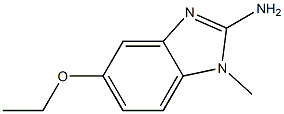 1H-Benzimidazol-2-amine,5-ethoxy-1-methyl-(9CI) Struktur
