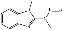 1H-Benzimidazol-2-amine,N,1-dimethyl-N-nitroso-(9CI) Structure