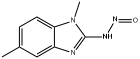 1H-Benzimidazol-2-amine,1,5-dimethyl-N-nitroso-(9CI) Struktur