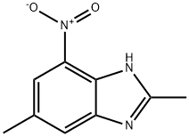 2,5-二甲基-7-硝基-1H-苯并[D]咪唑, 53369-87-2, 结构式
