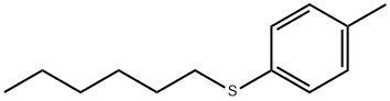 p-Cresyl n-hexyl sulfide Struktur