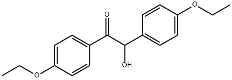 4,4''-Diethoxybenzoin Struktur
