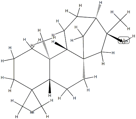 (16S)-Kauran-16-ol Struktur