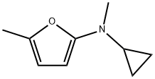 2-Furanamine,N-cyclopropyl-N,5-dimethyl-(9CI) Structure