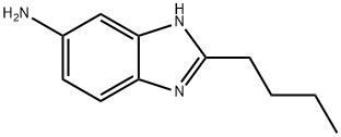 1H-Benzimidazol-5-amine,2-butyl-(9CI) Struktur