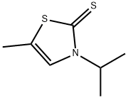 2(3H)-Thiazolethione,5-methyl-3-(1-methylethyl)-(9CI) Struktur