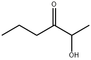 2-ヒドロキシ-3-ヘキサノン 化学構造式