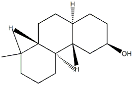 Podocarpan-12α-ol Struktur