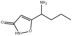 3(2H)-Isoxazolone,5-(1-aminobutyl)-(9CI) Struktur