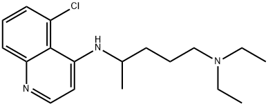 氯喹相关物质E, 5428-61-5, 结构式